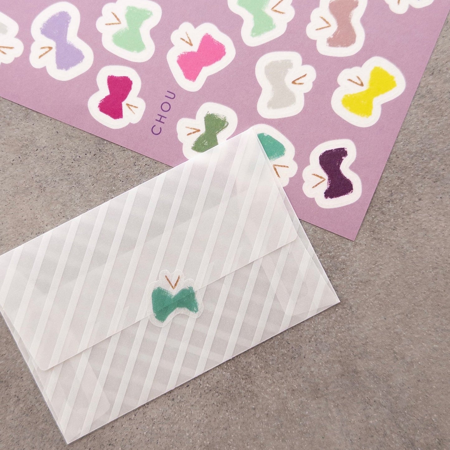 Tracing Paper Sticker Butterfly