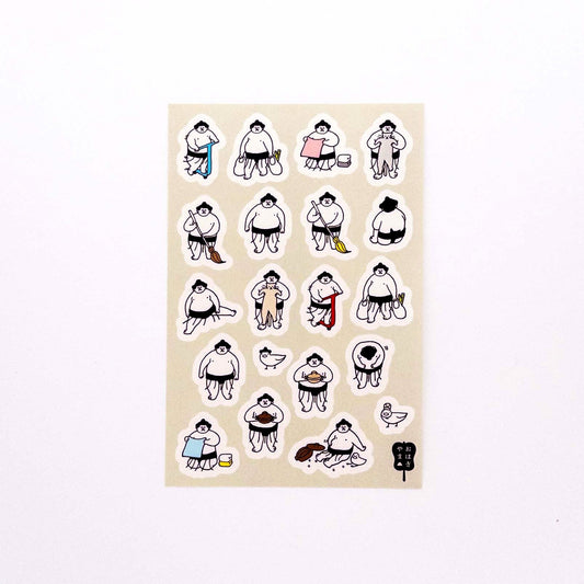 Ohagiyama × mizushima Tracing Paper Sticker Daily Life