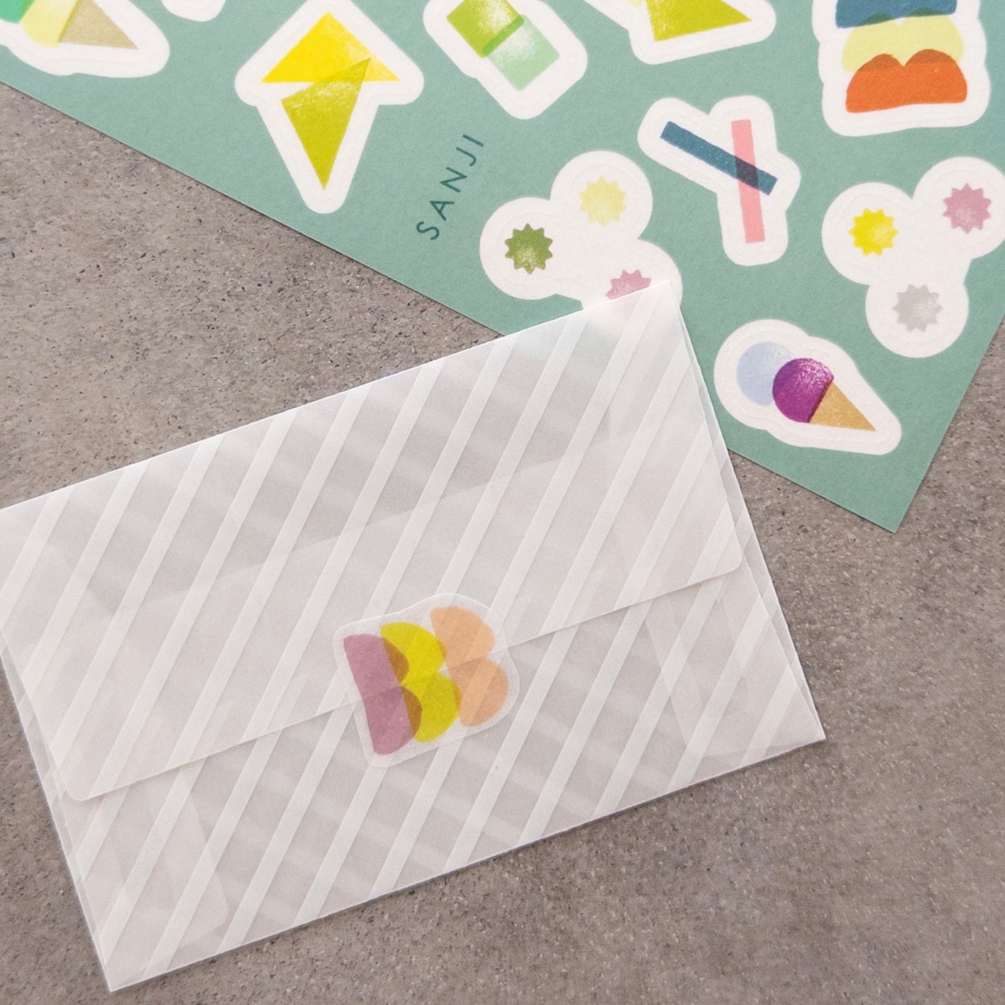 Tracing Paper Sticker Sanji