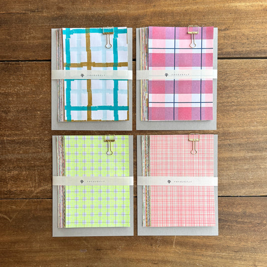 イロイロメモパッド チェック L