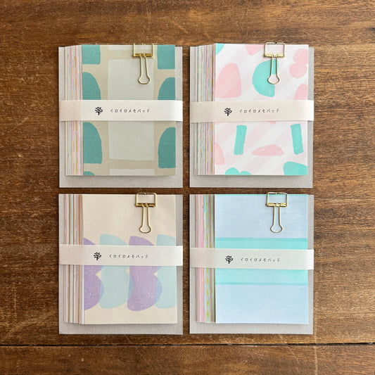 IROIRO Memo Pad Pastel M