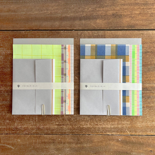 IROIRO Letter writing set Check