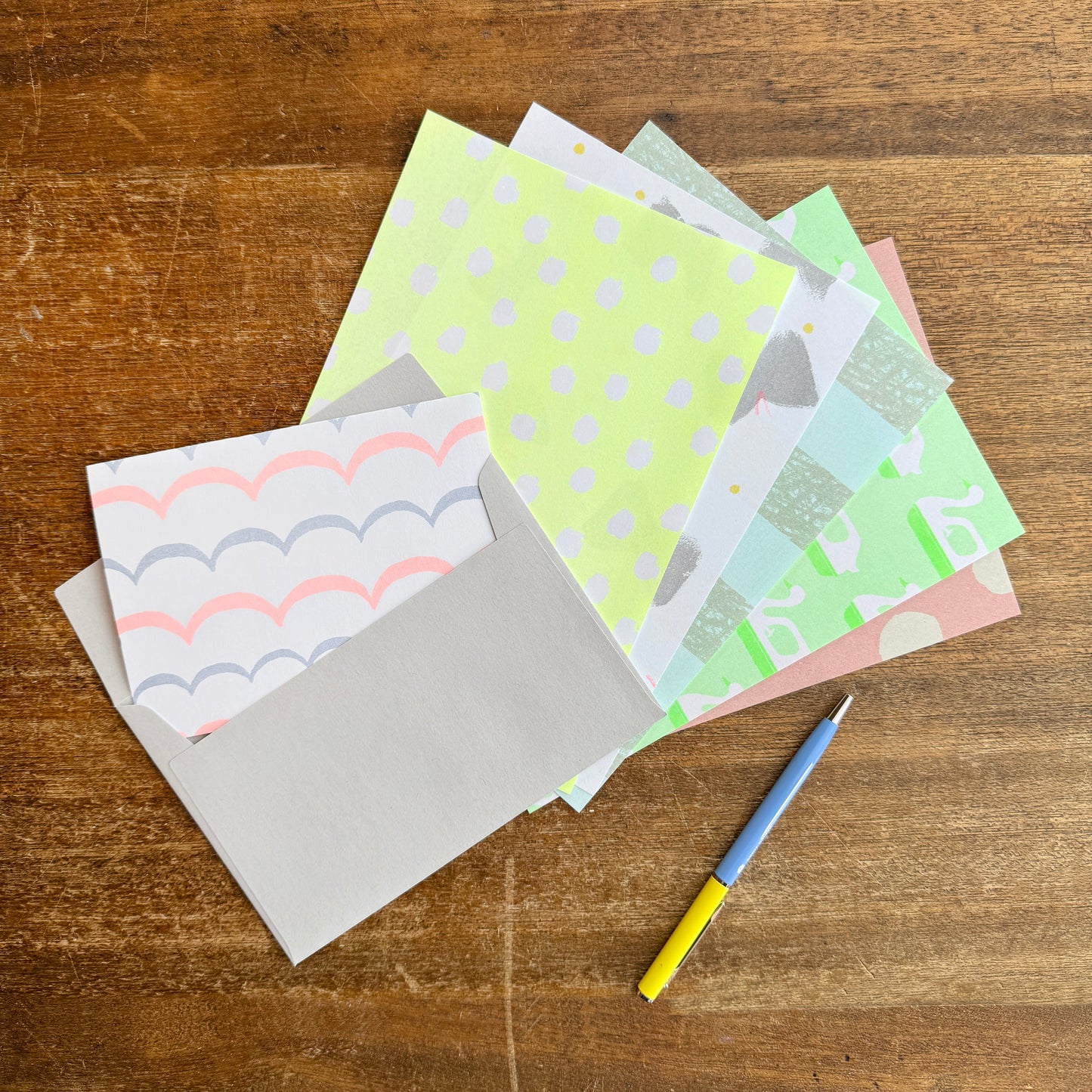 IROIRO Letter Writing set Pastel