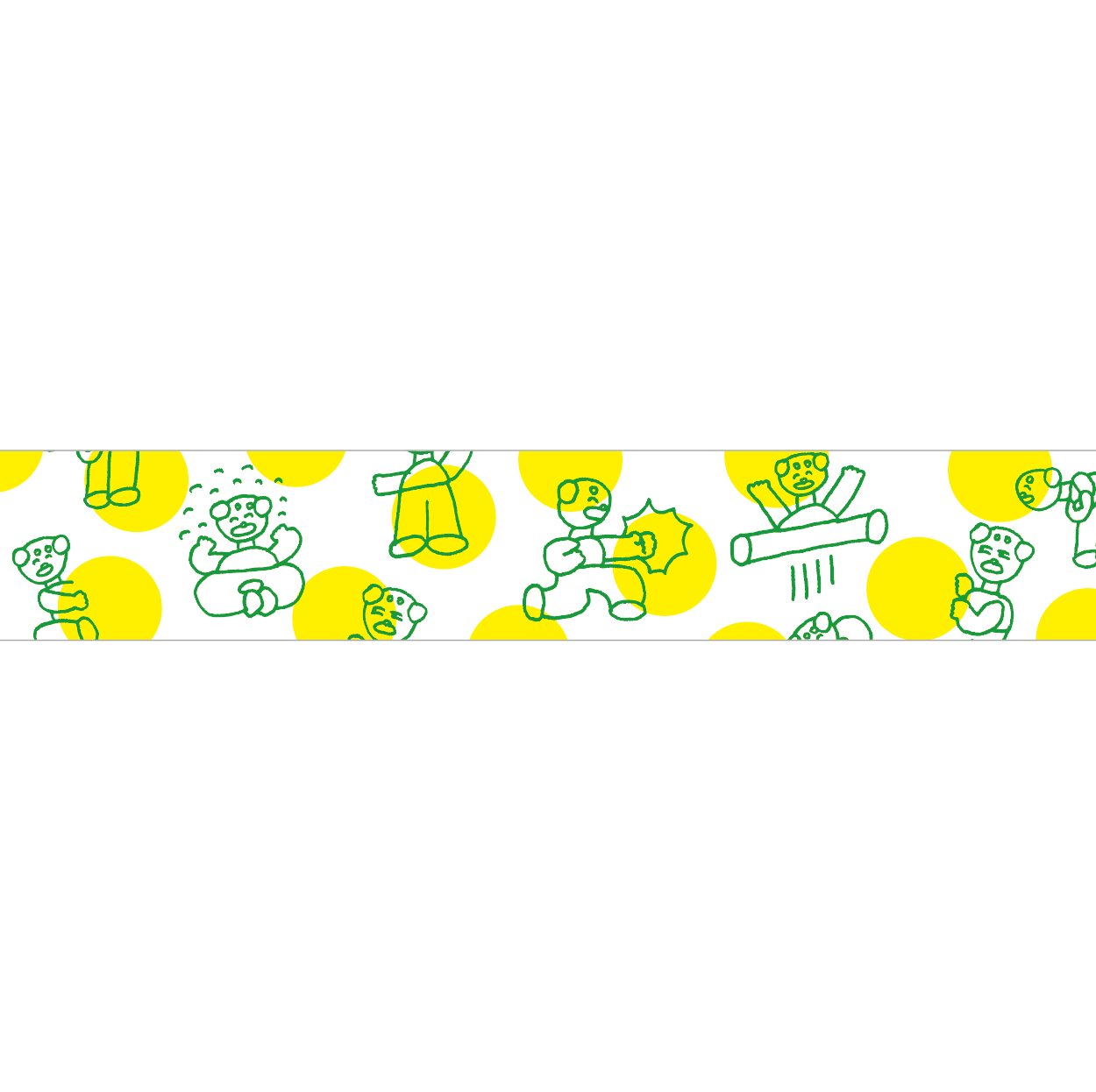 Nishiwaki Tadashi x Water Stripe Masking Tape